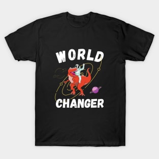 World changer cute illustration T-Shirt